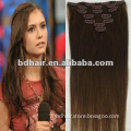 New fashion clip in human hair extensions in stock